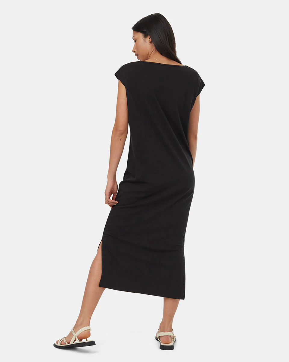 TreeBlend V-Neck Midi Dress - Image 3