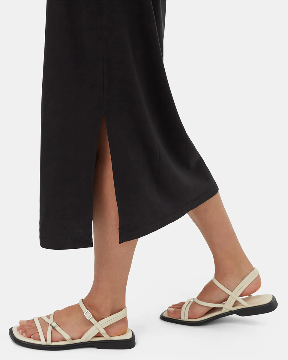 TreeBlend V-Neck Midi Dress - Image 5