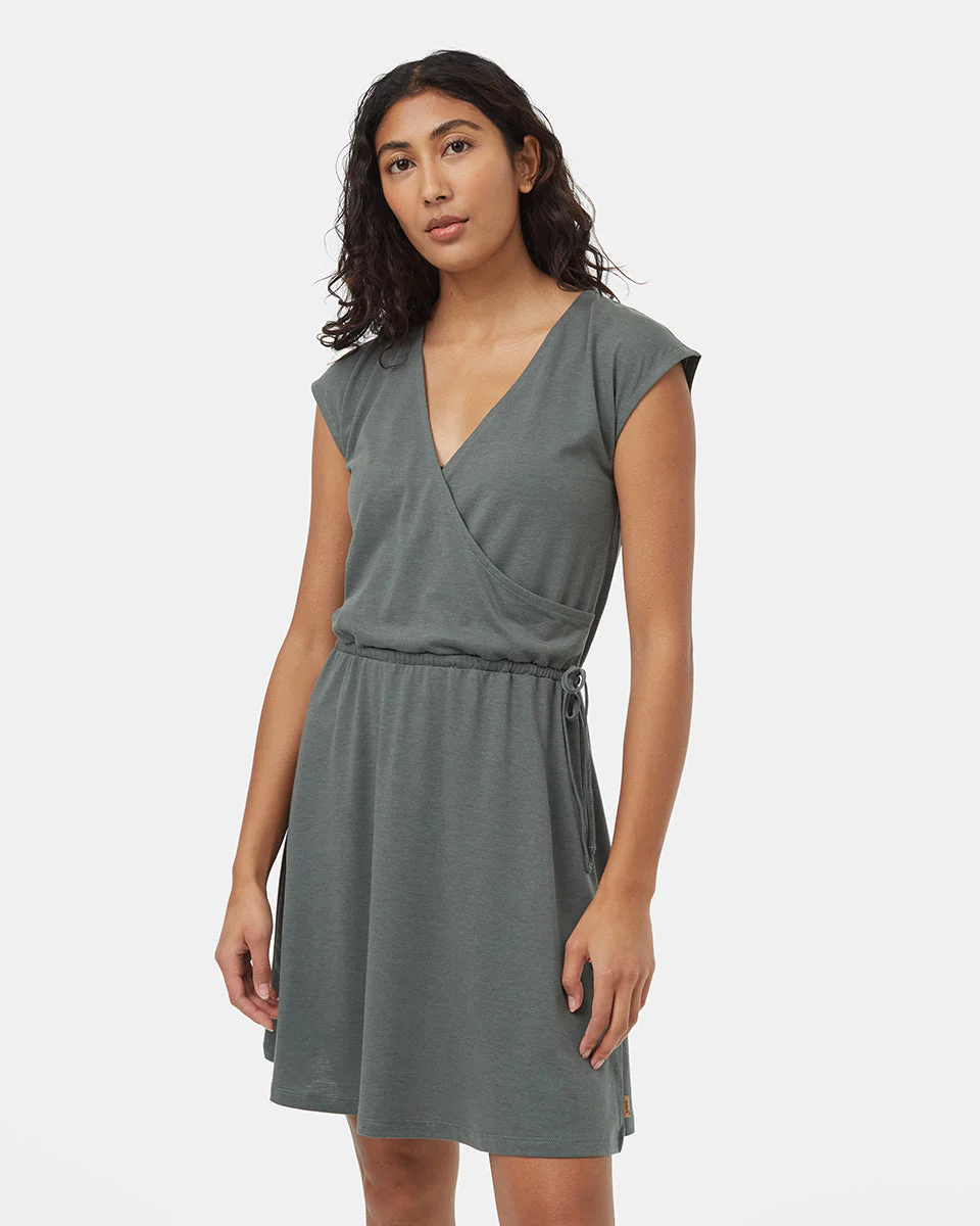 TreeBlend Wrap Front Dress - Image 2