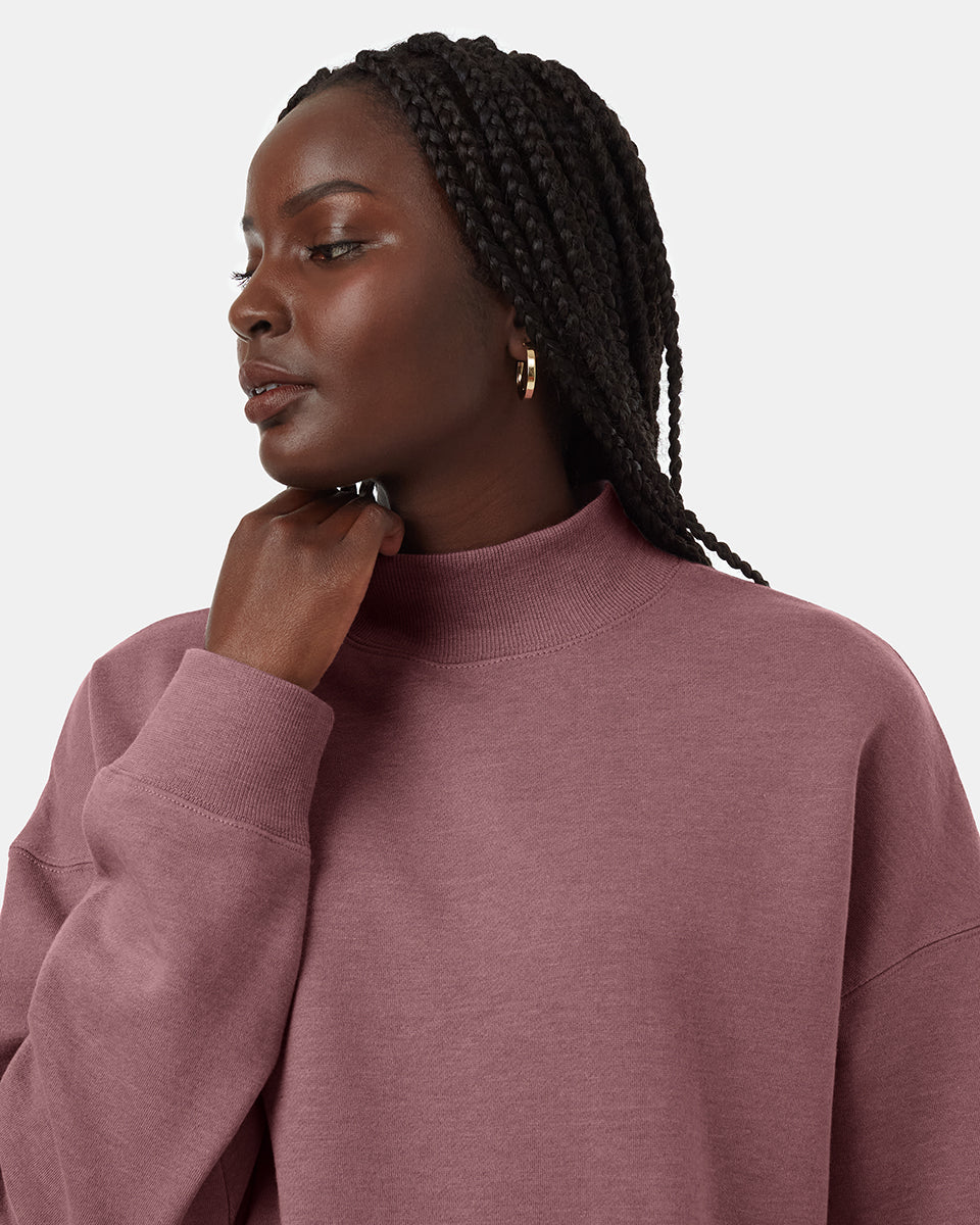 Treefleece Oversized Mock Neck - Image 4