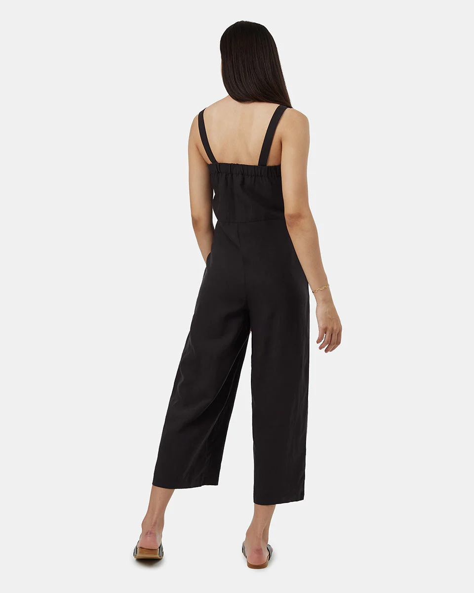 TreeLinen Apron Front Jumpsuit - Image 4
