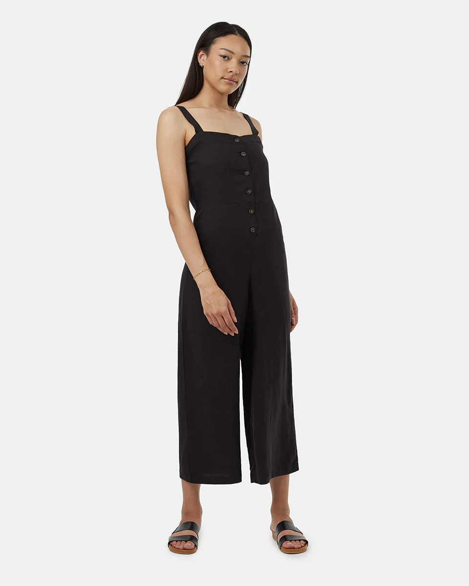 TreeLinen Apron Front Jumpsuit - Image 6