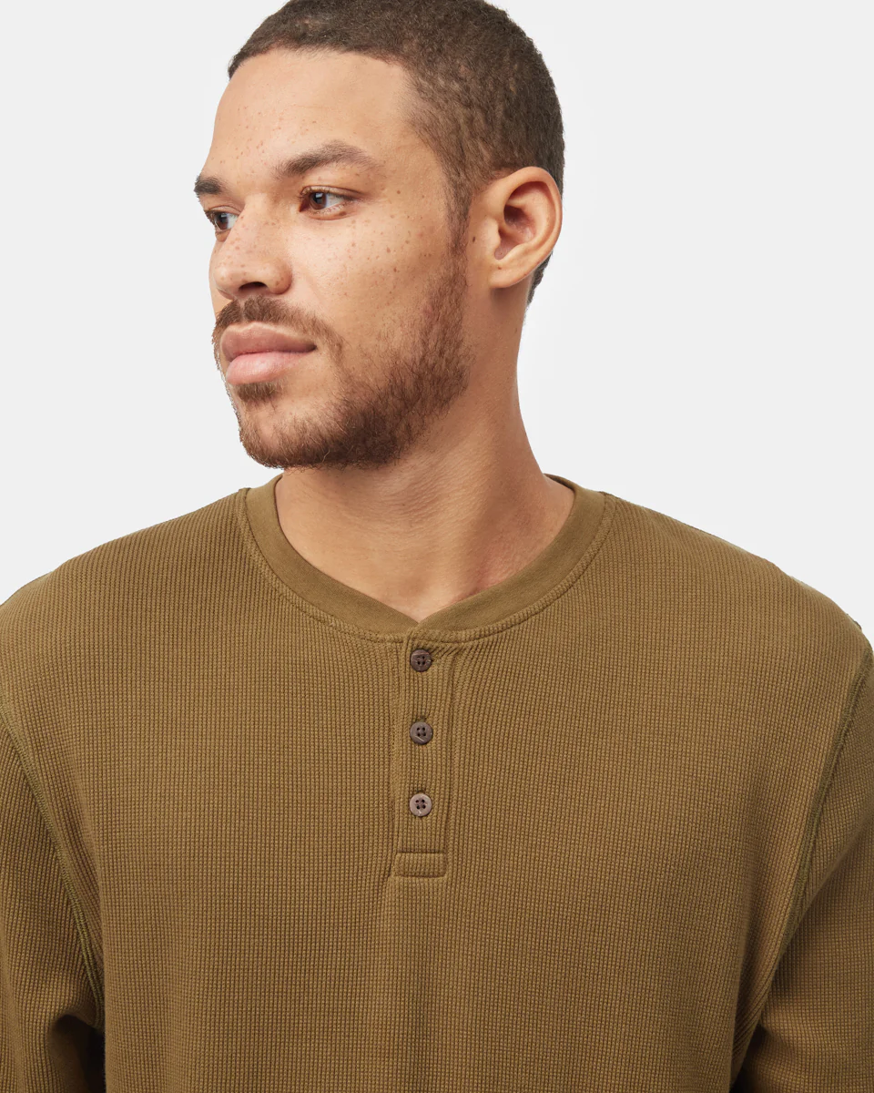 TreeWaffle Henley Longsleeve - Image 3