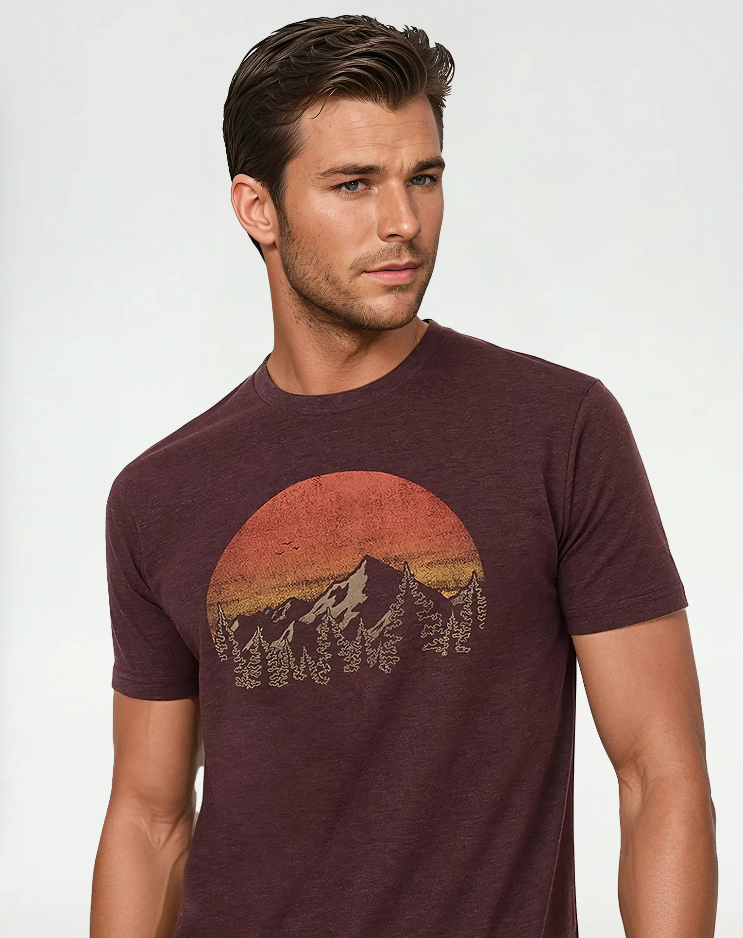 Vintage Sunset T-Shirt - Image 4