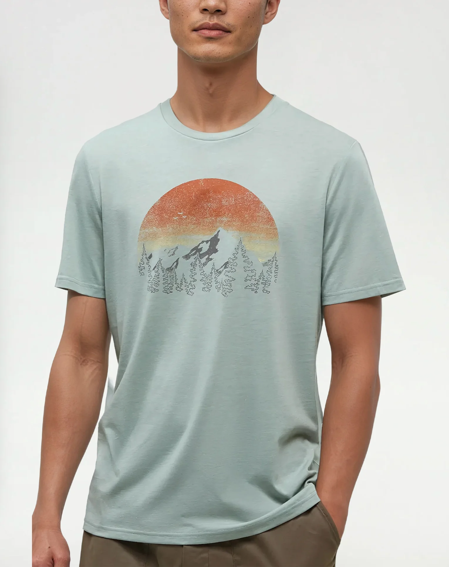 Vintage Sunset T-Shirt - Image 4