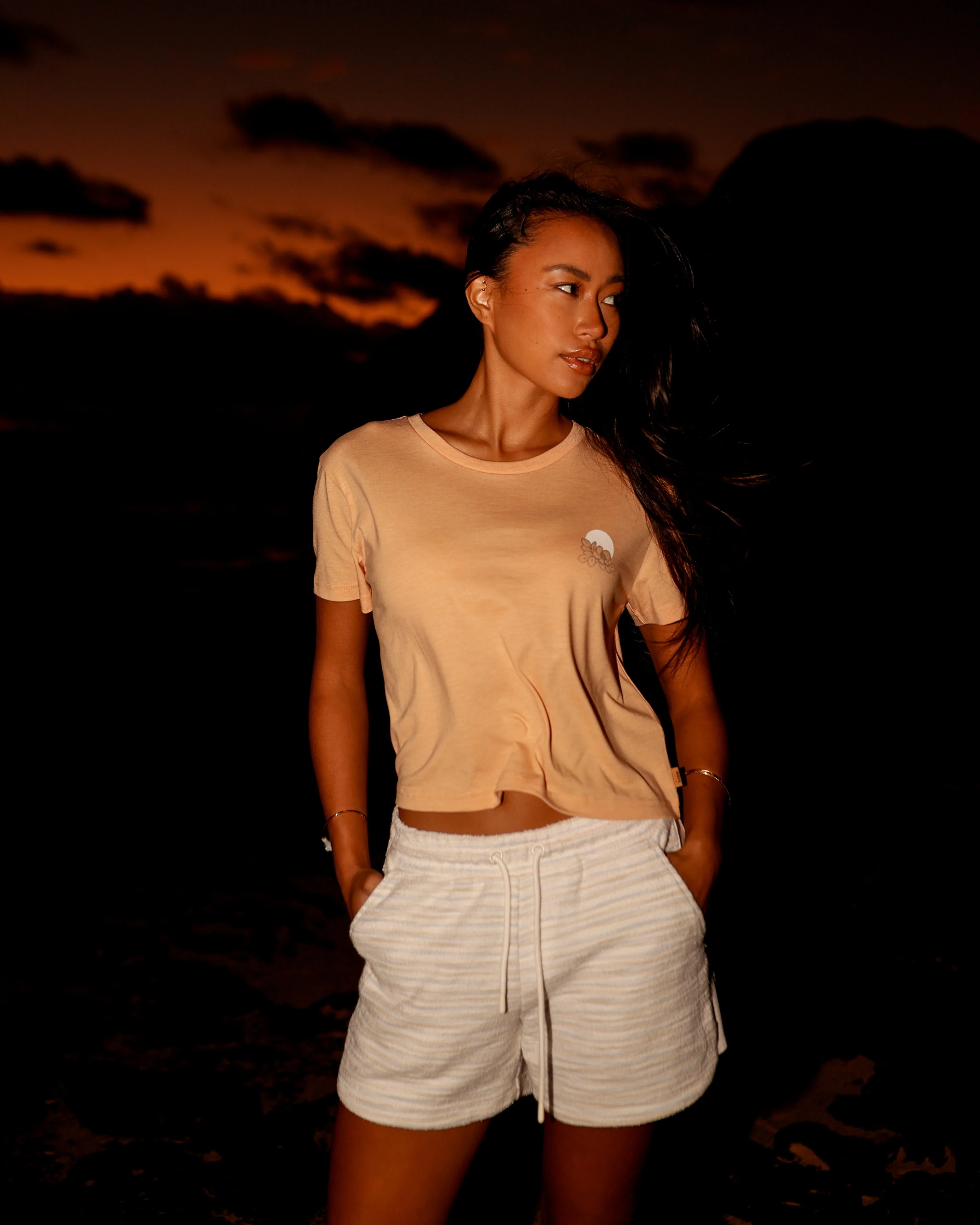 Wild Rose Lake Crop T-Shirt - Image 2