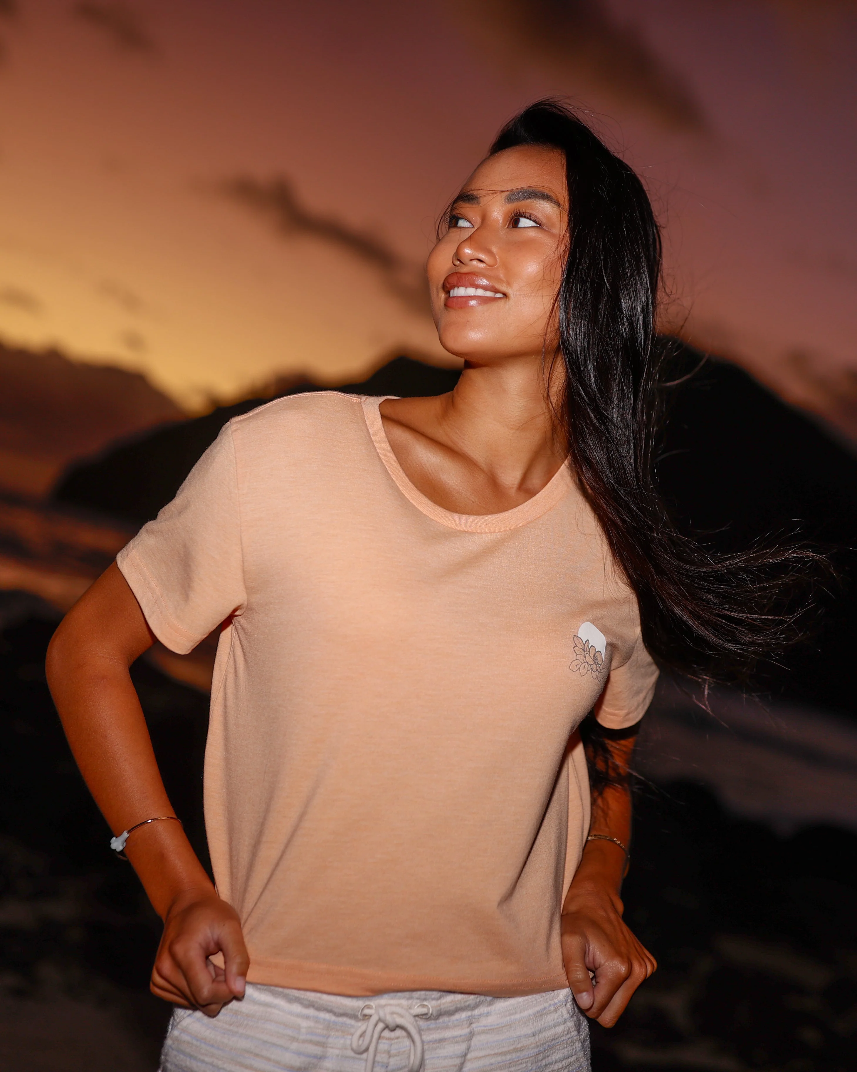 Wild Rose Lake Crop T-Shirt - Image 5