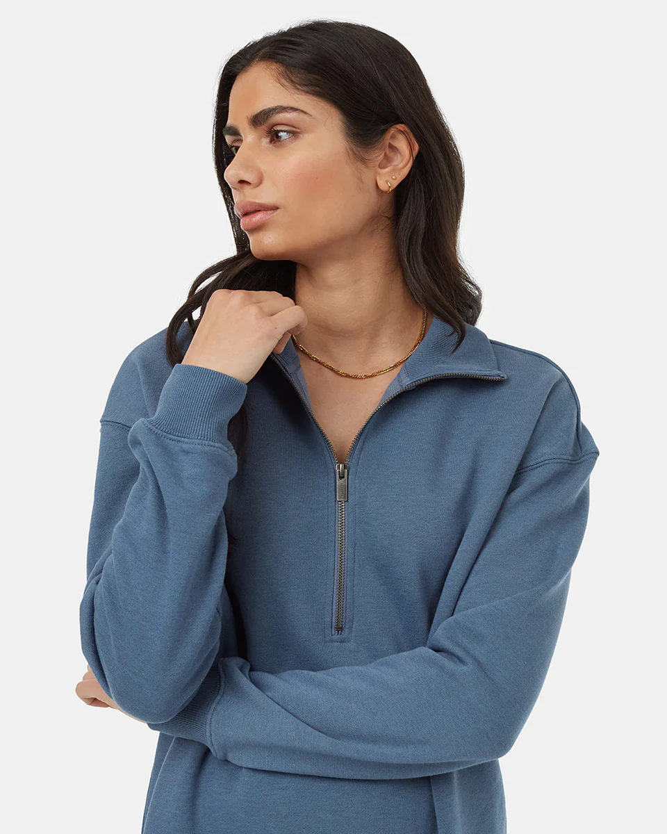 1/4 Zip Fleece Dress - Image 3
