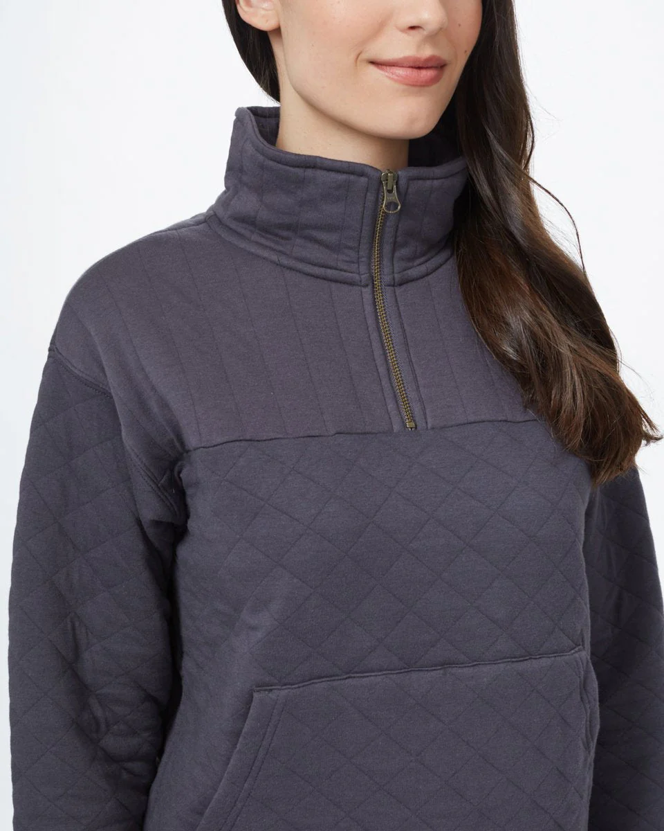 1/4 Zip Quilted Fleece - Image 4