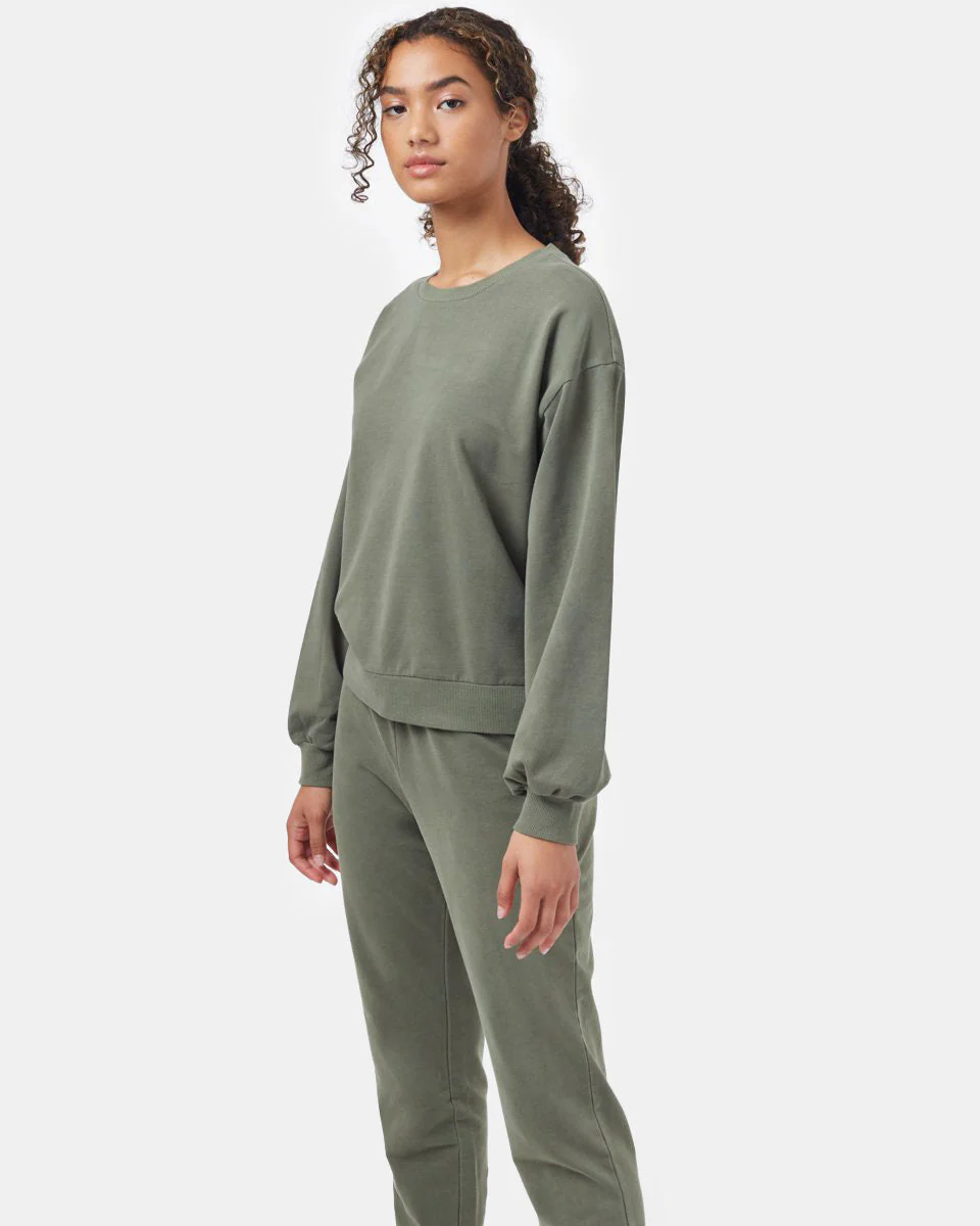 French Terry Balloon Sleeve Crew - Image 4
