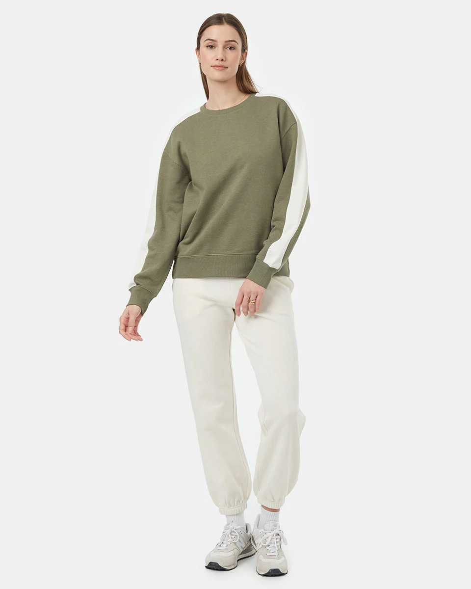 Blocked Sleeve Stripe Crew - Image 2