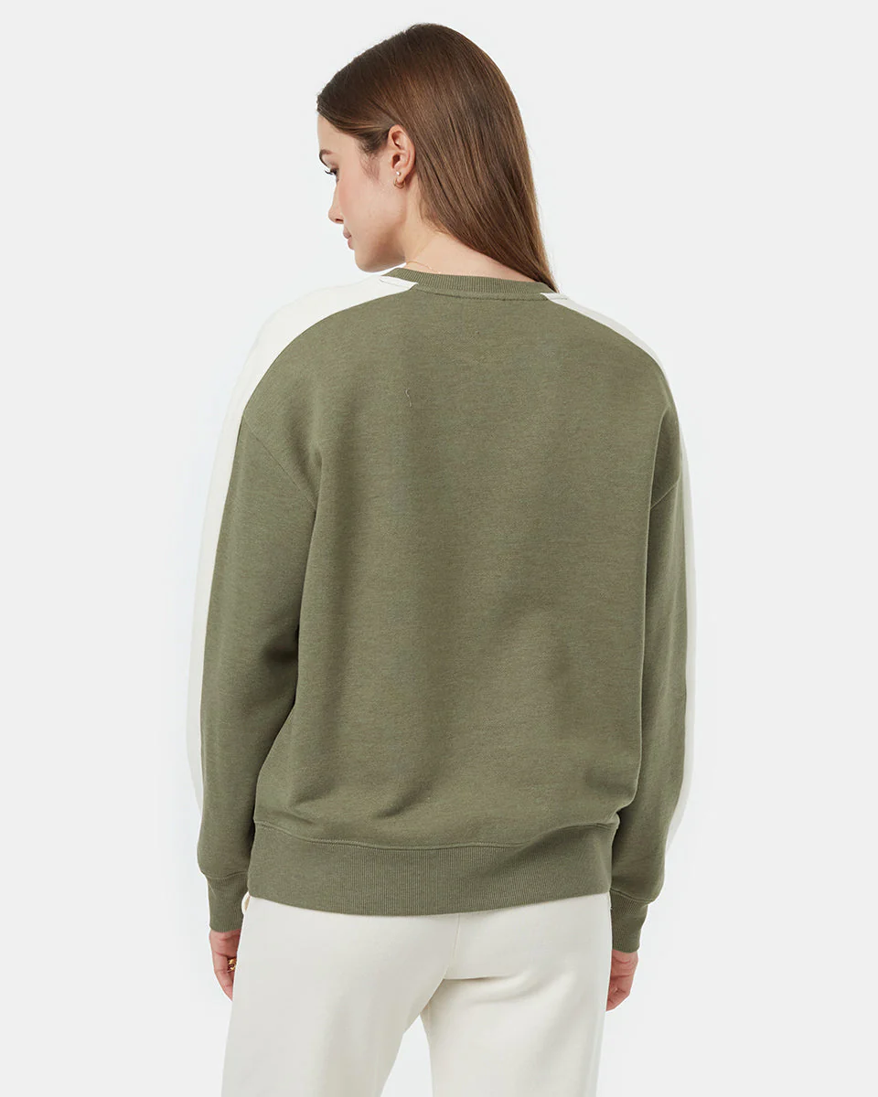 Blocked Sleeve Stripe Crew - Image 3