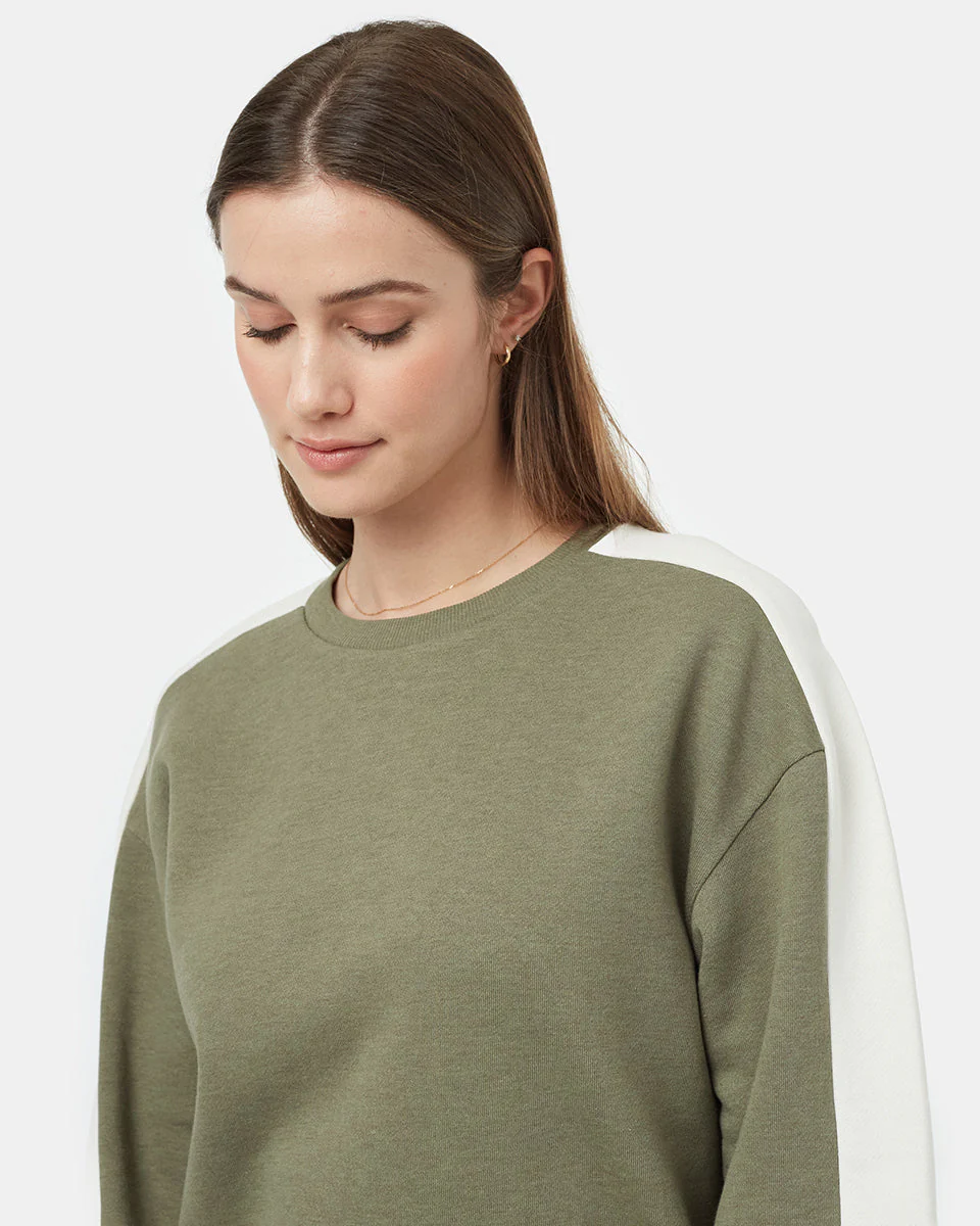 Blocked Sleeve Stripe Crew - Image 4