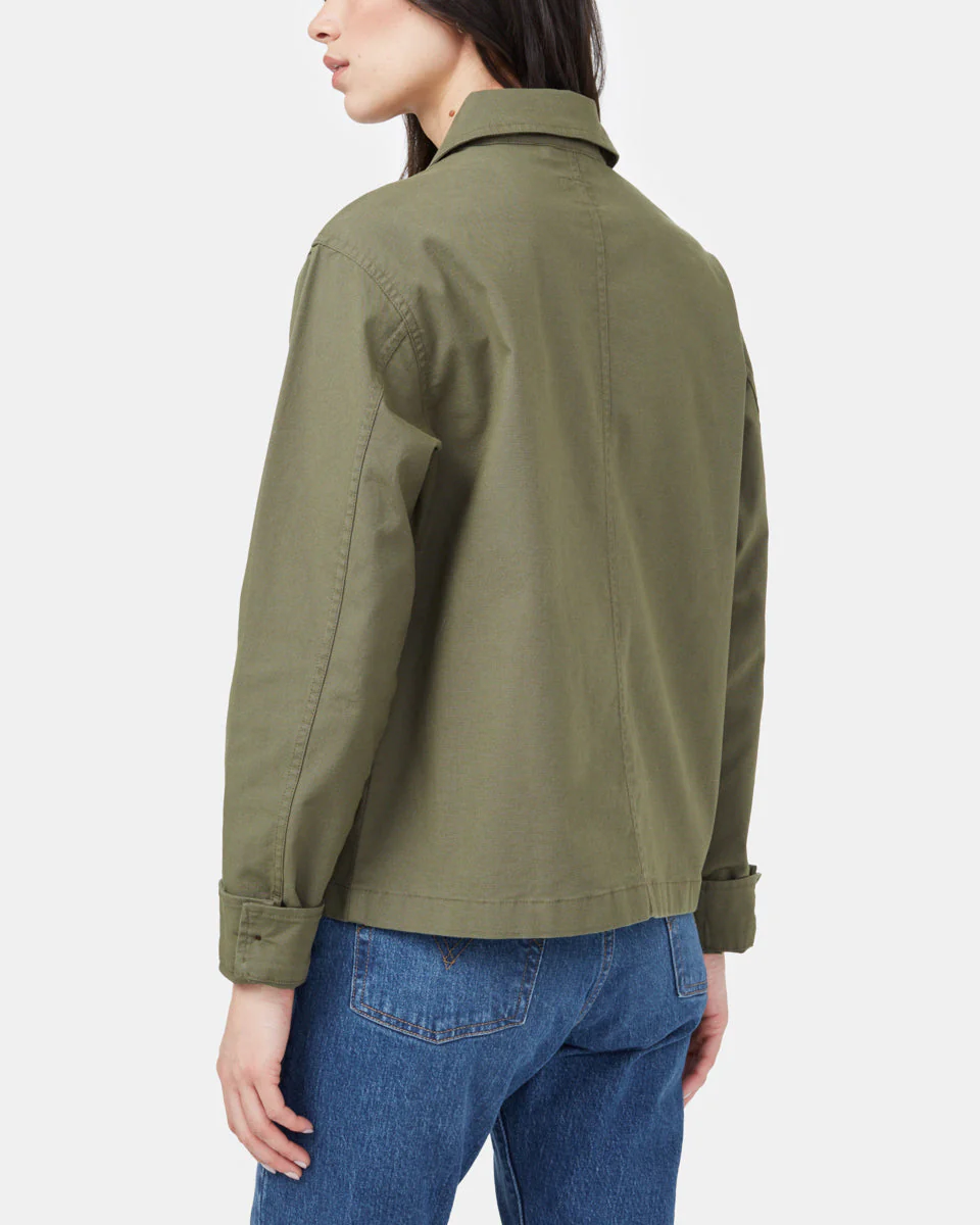Canvas Utility Jacket - Image 3