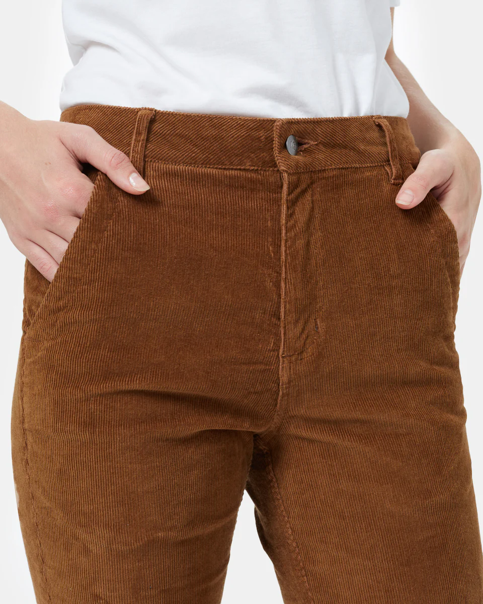 Corduroy Cropped Straight Leg Pant - Image 4