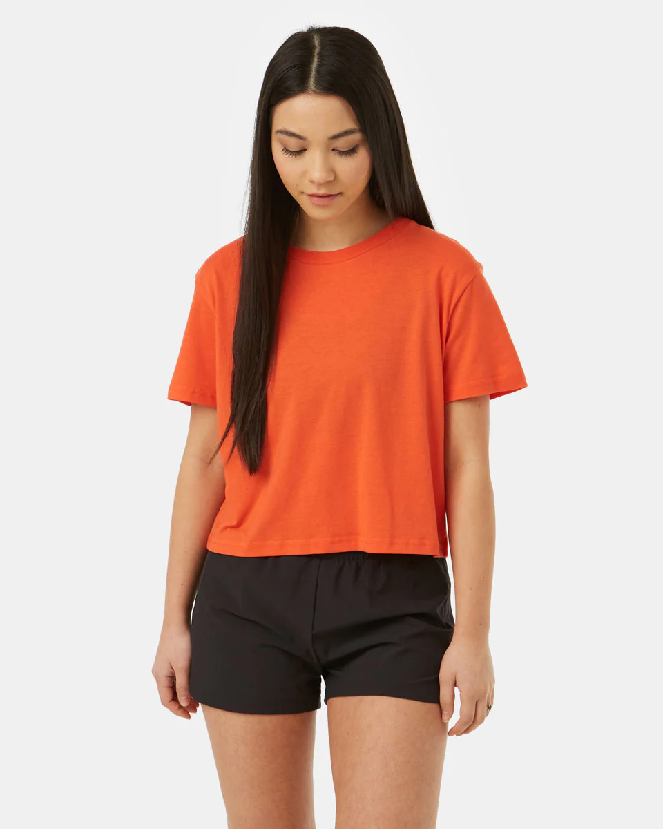 TreeBlend Cropped Relaxed T-Shirt - Image 2