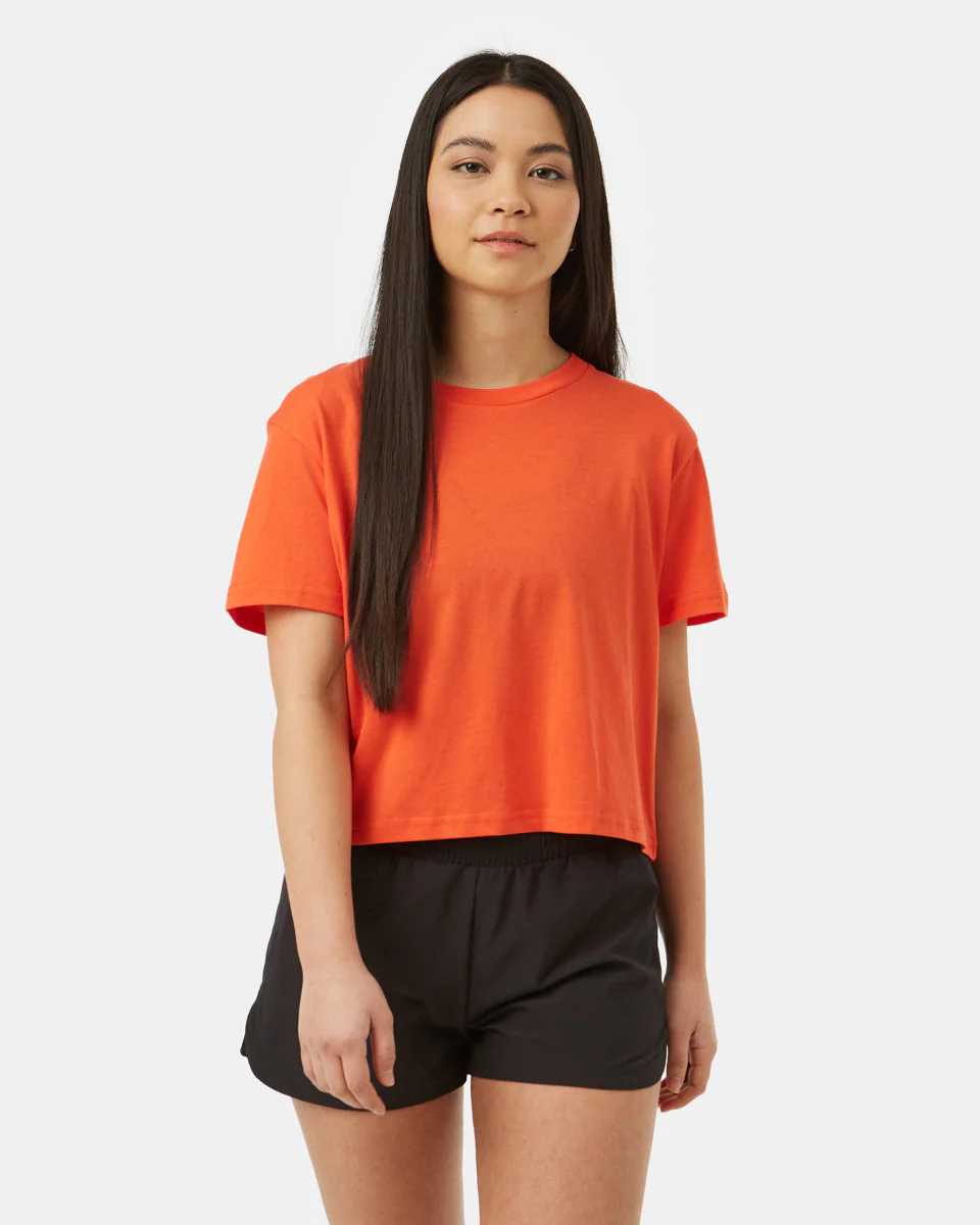 TreeBlend Cropped Relaxed T-Shirt - Image 3
