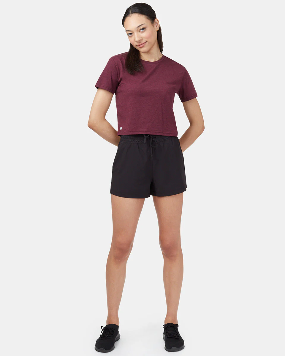 TreeBlend Cropped Relaxed T-Shirt - Image 2