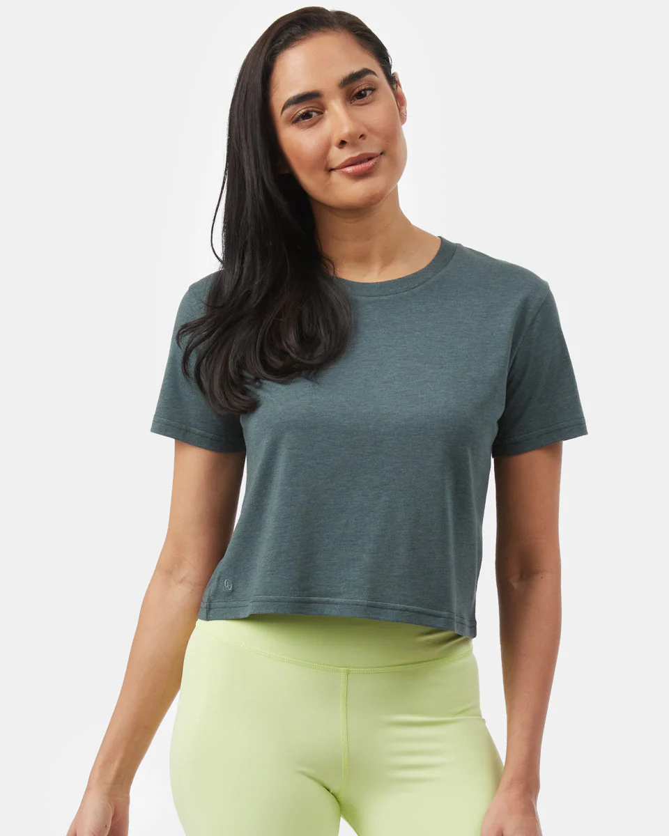 TreeBlend Cropped Relaxed T-Shirt - Image 2