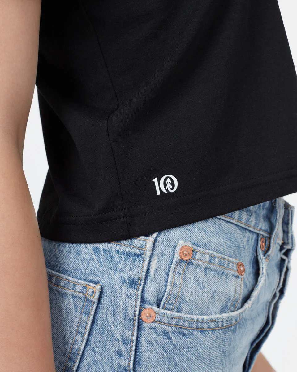 Earth First Cropped T-Shirt - Image 5
