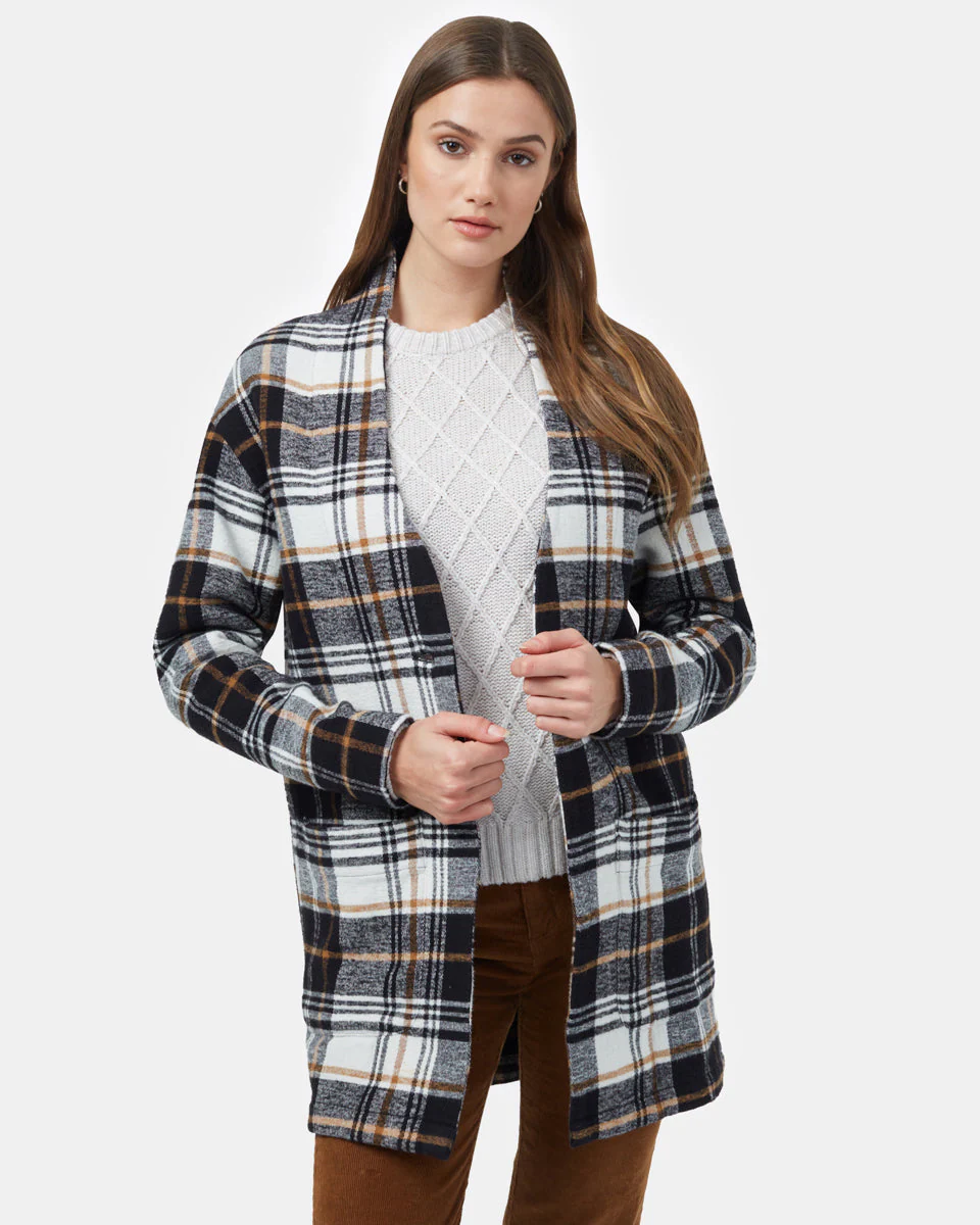 Flannel Cocoon Cardigan - Image 2