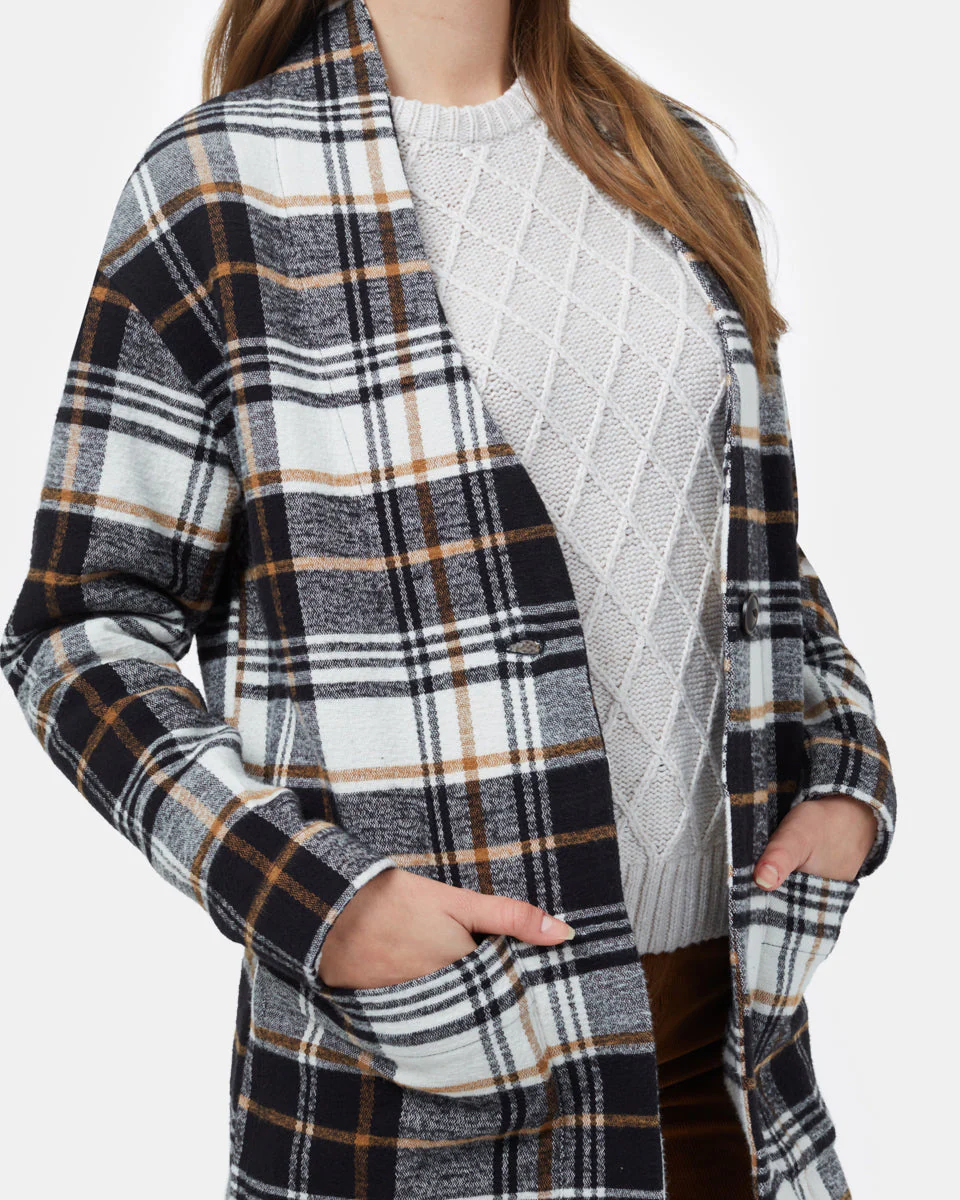 Flannel Cocoon Cardigan - Image 3