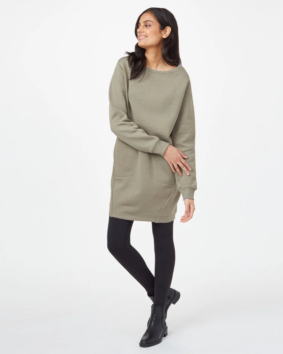Fleece Crew Dress - Image 2