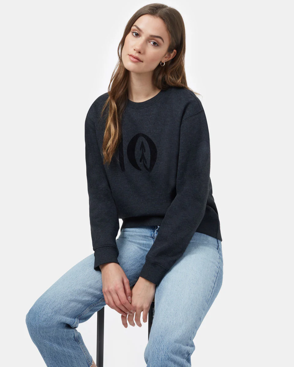 Flocked Logo Crew - Image 3