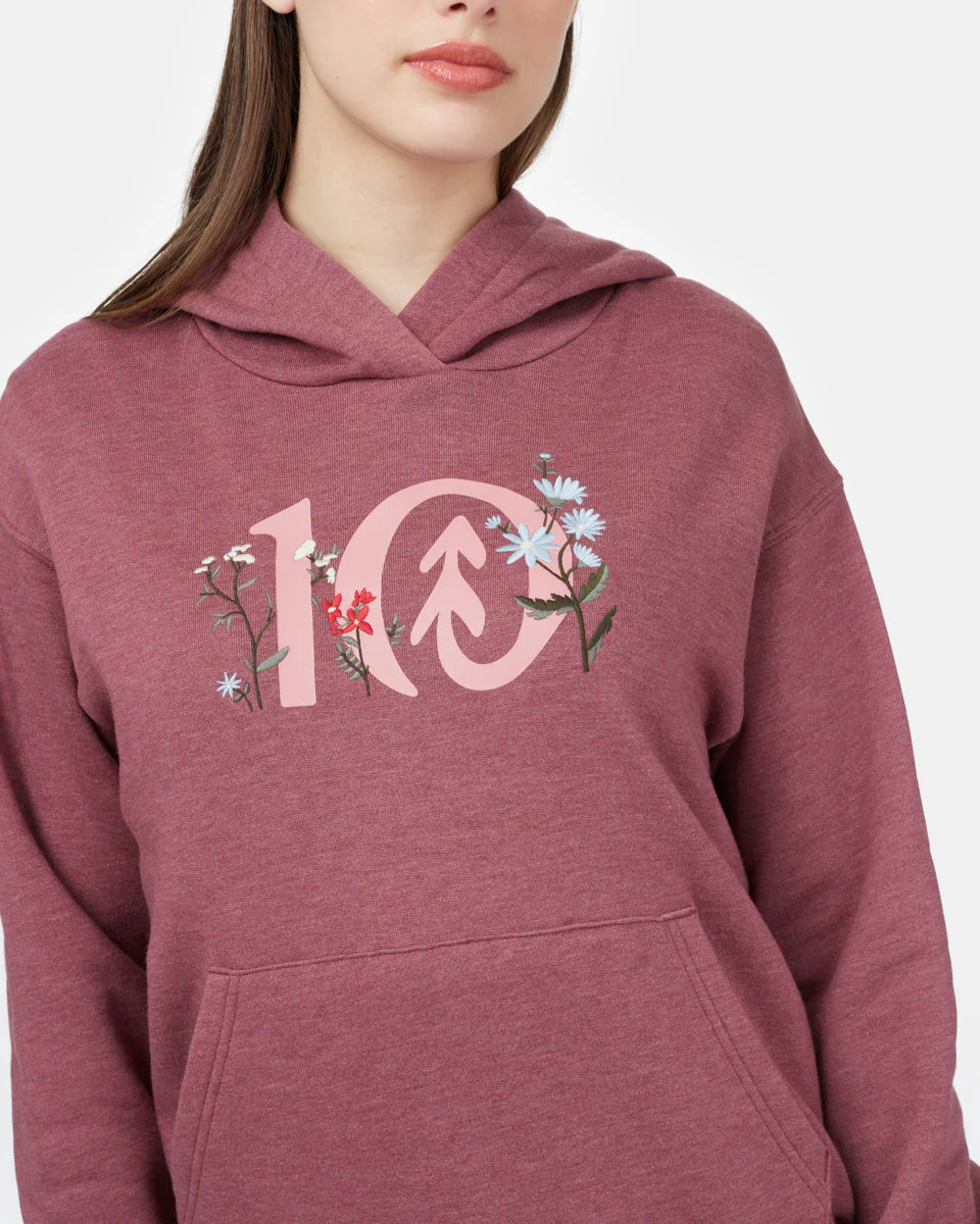 Floral Logo Hoodie - Image 4