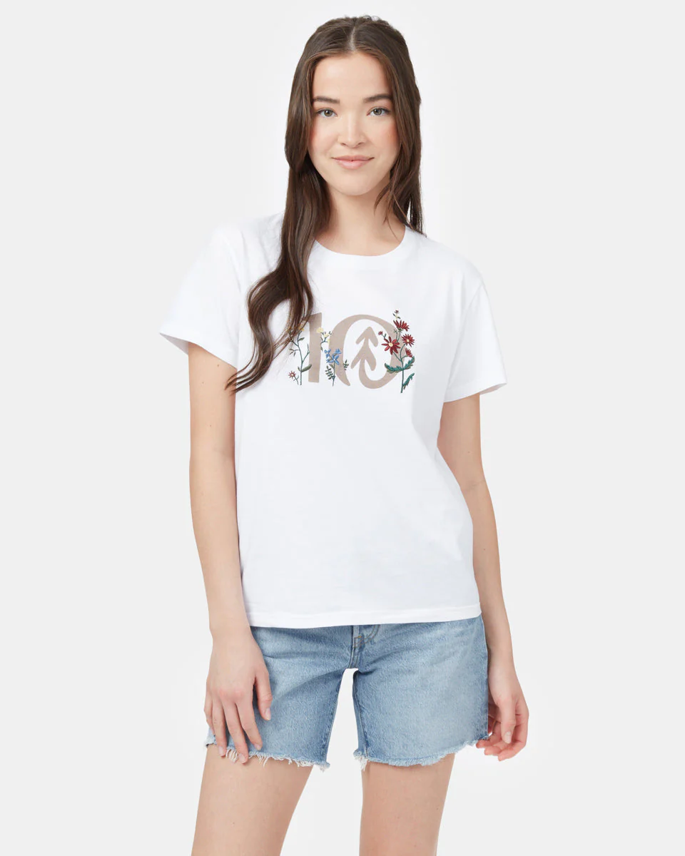 Floral Logo T-Shirt - Image 2
