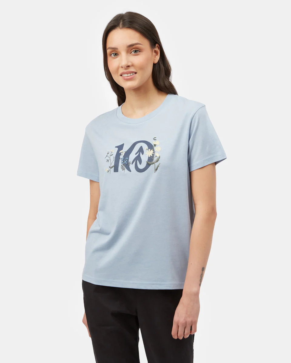 Floral Logo T-Shirt - Image 2
