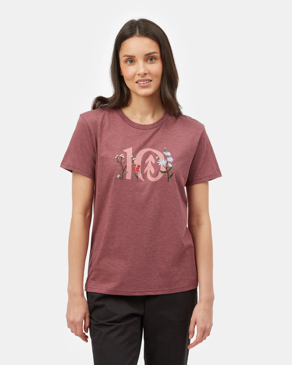 Floral Logo T-Shirt - Image 4