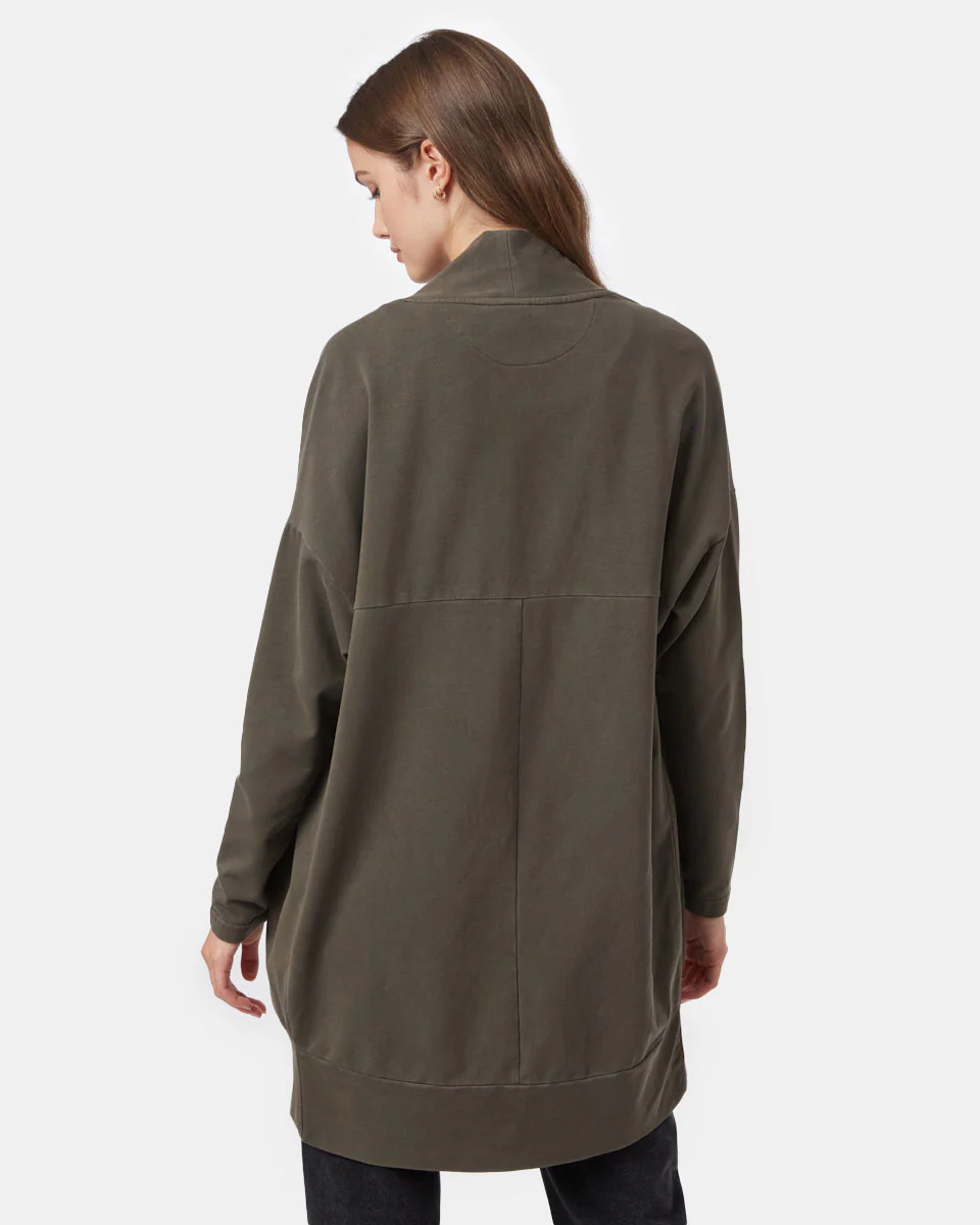 French Terry Cocoon Cardigan - Image 3