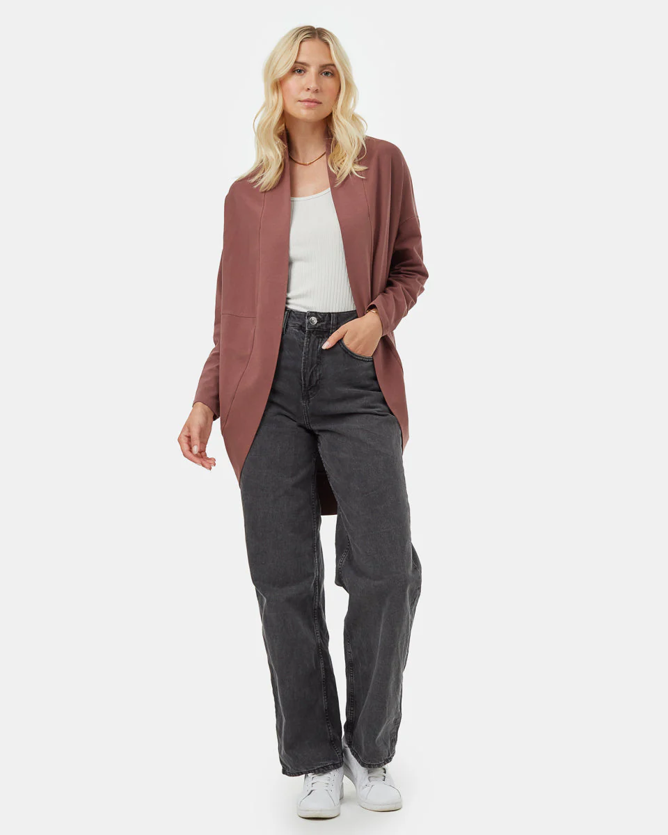 French Terry Cocoon Cardigan - Image 2