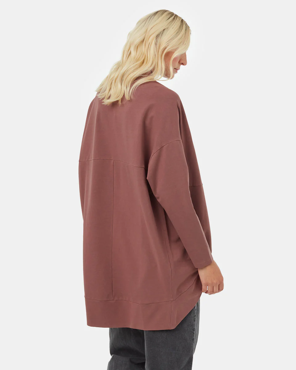 French Terry Cocoon Cardigan - Image 3