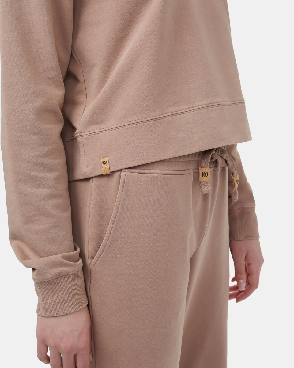 French Terry Cropped Hoodie - Image 6