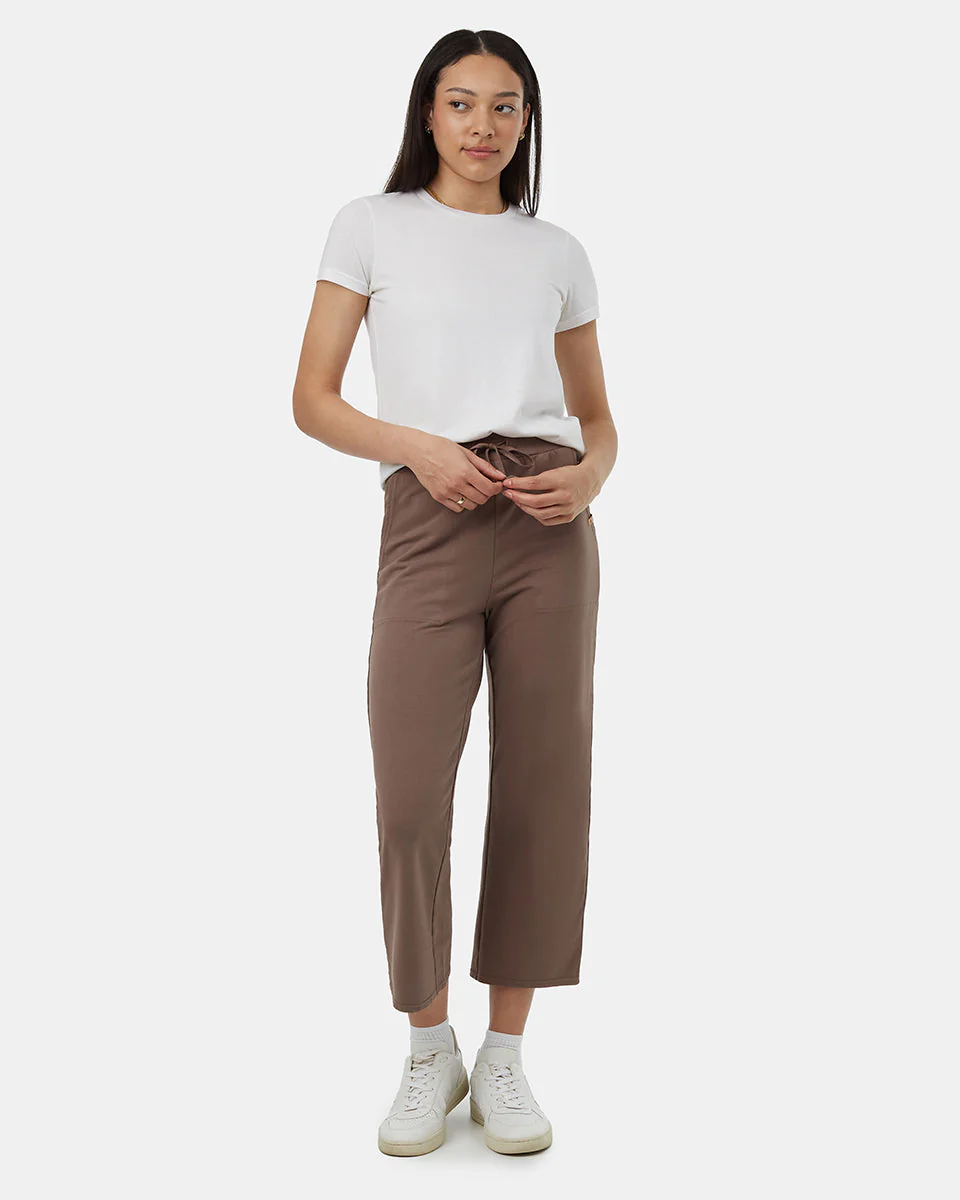 French Terry Wide Leg Sweatpant - Image 2