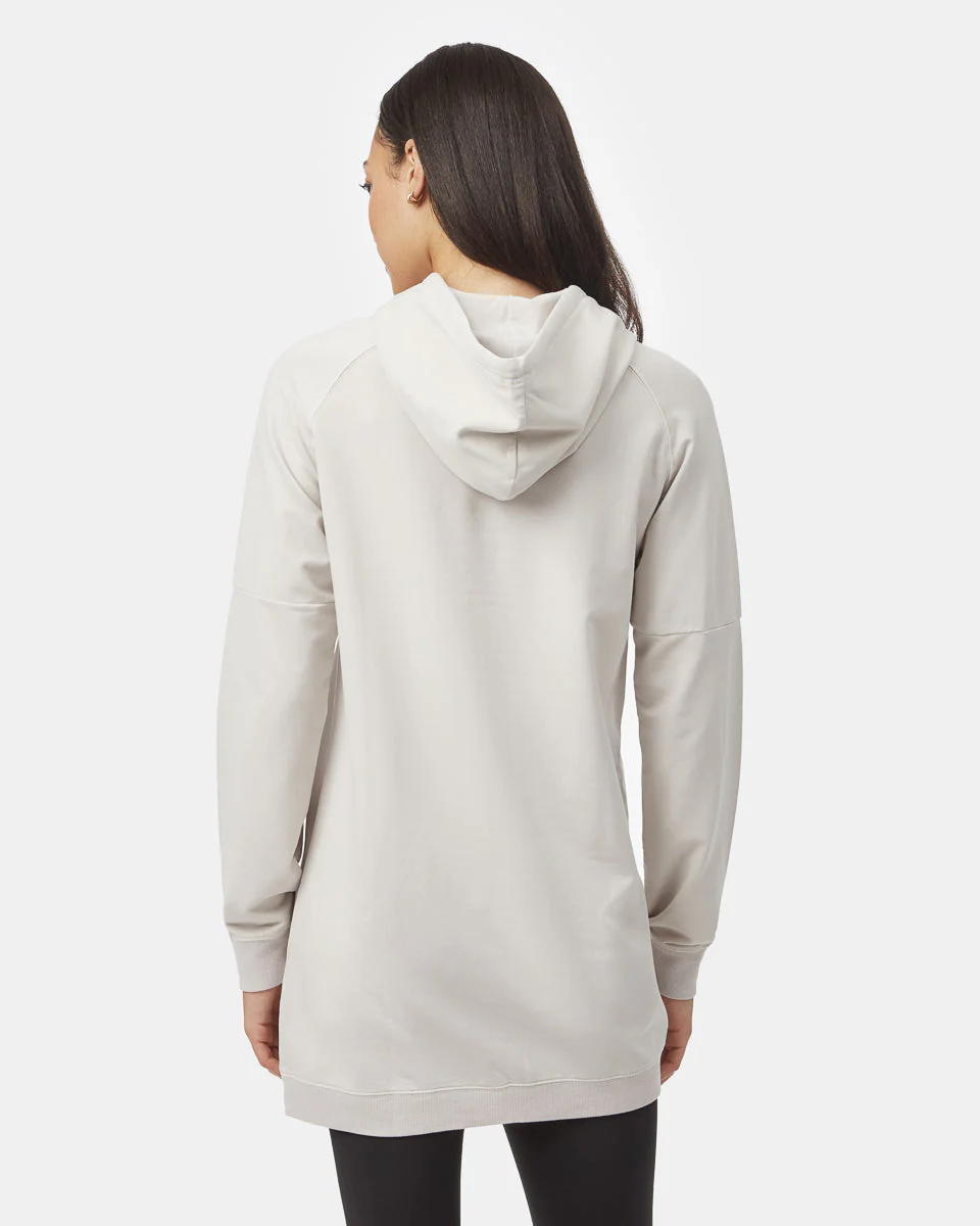 Oversized French Terry Hoodie Dress - Image 2