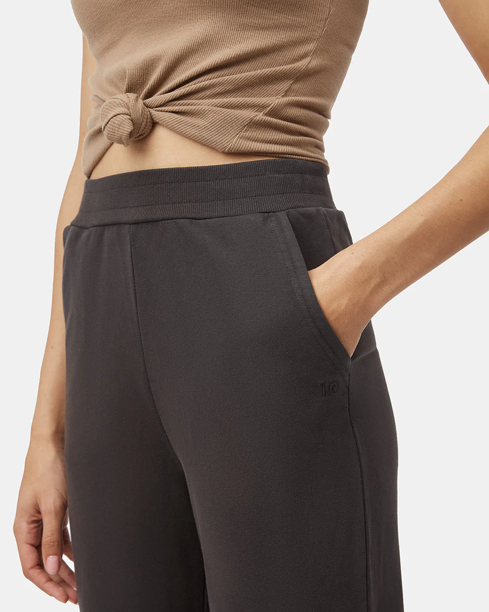 French Terry Wide Leg Sweatpant - Image 4