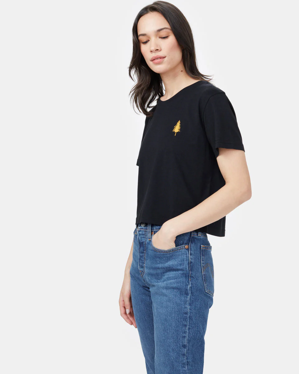 Golden Spruce Crop T-Shirt - Image 2