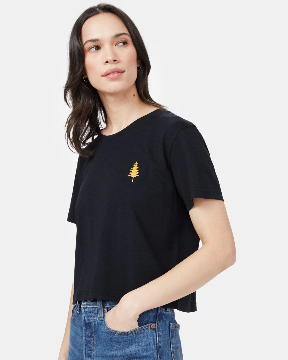 Golden Spruce Crop T-Shirt - Image 5
