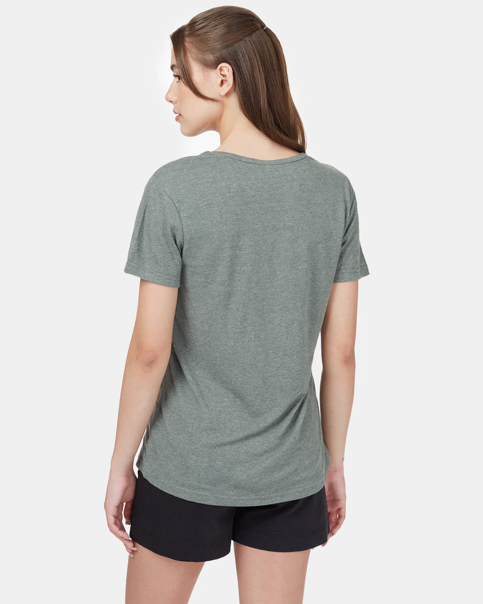 Hemp Scoop Neck T-Shirt - Image 3