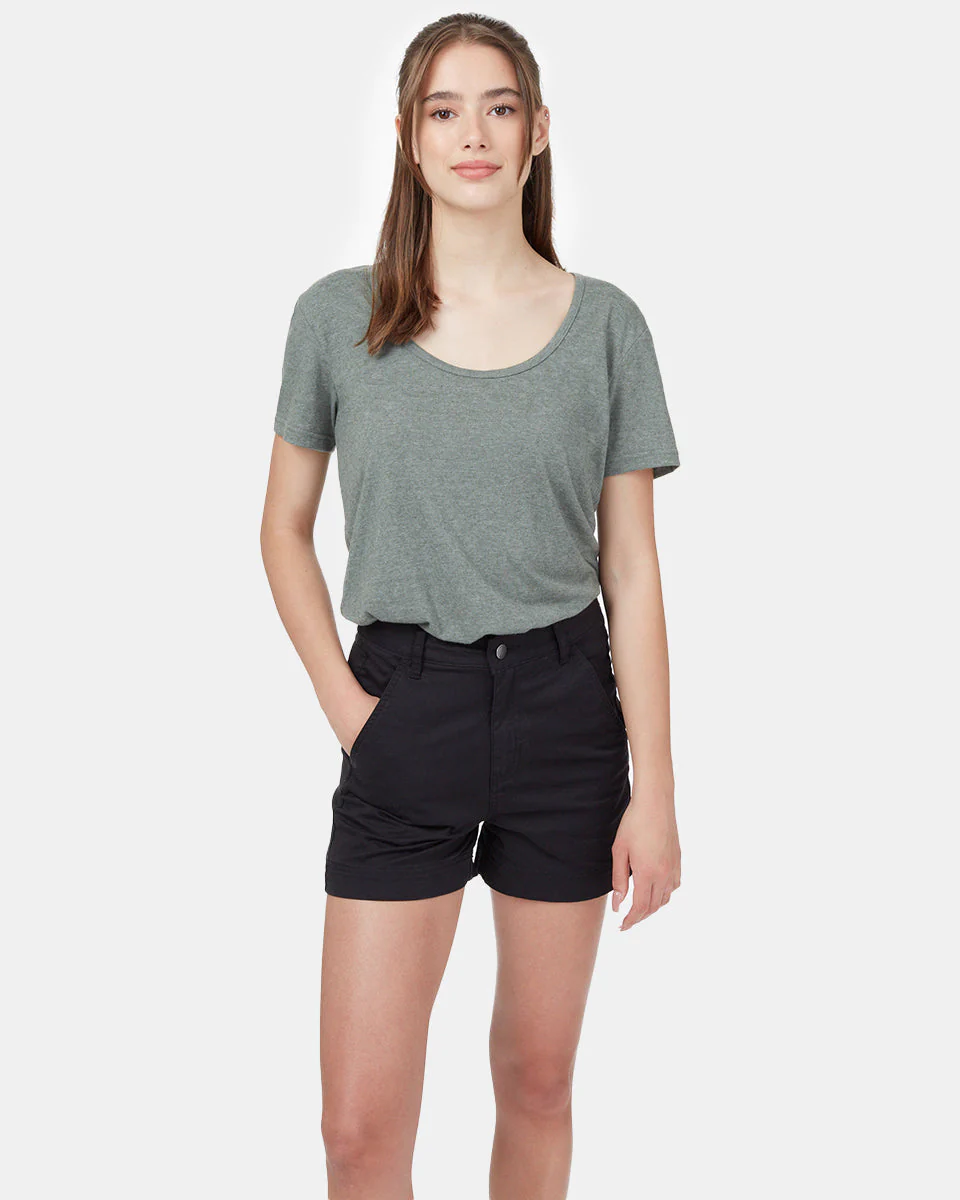 Hemp Scoop Neck T-Shirt - Image 4