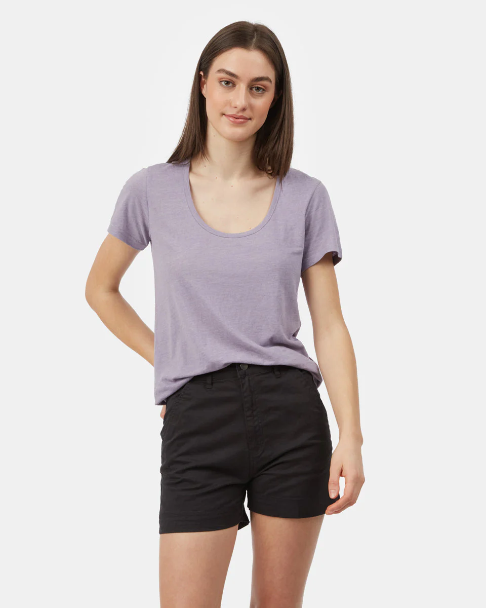 Hemp Scoop Neck T-Shirt - Image 2