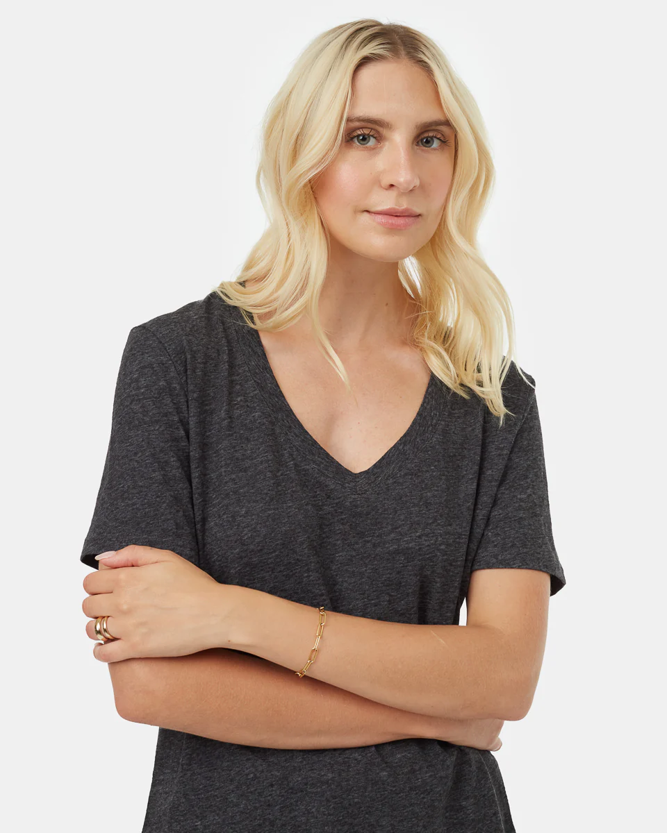 Hemp V-Neck T-Shirt - Image 4