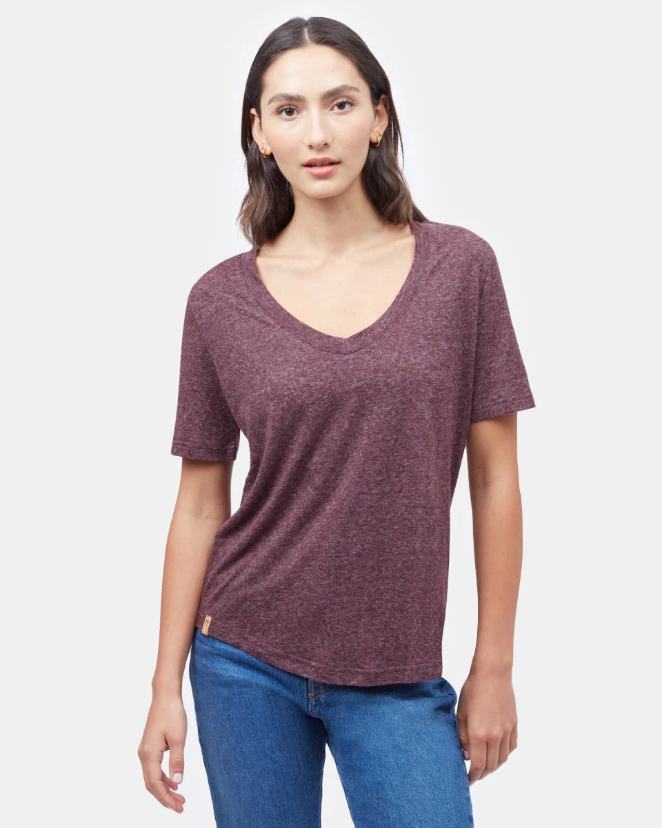 Hemp V-Neck T-Shirt - Image 2