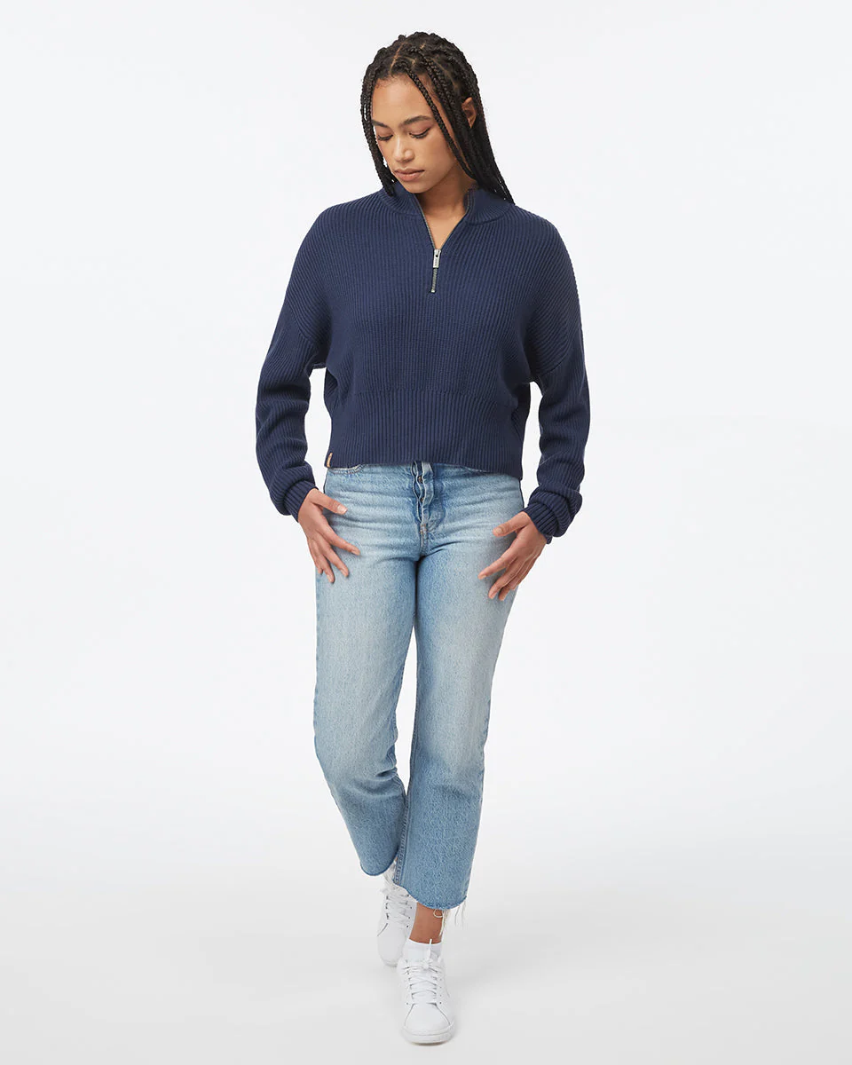 Highline 1/4 Zip Mock Neck - Image 2