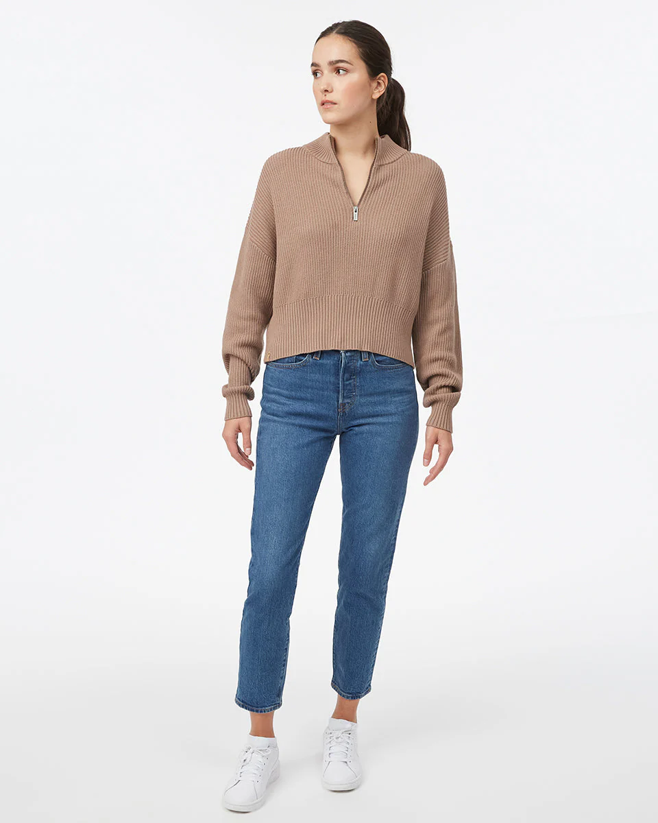 Highline 1/4 Zip Mock Neck - Image 2