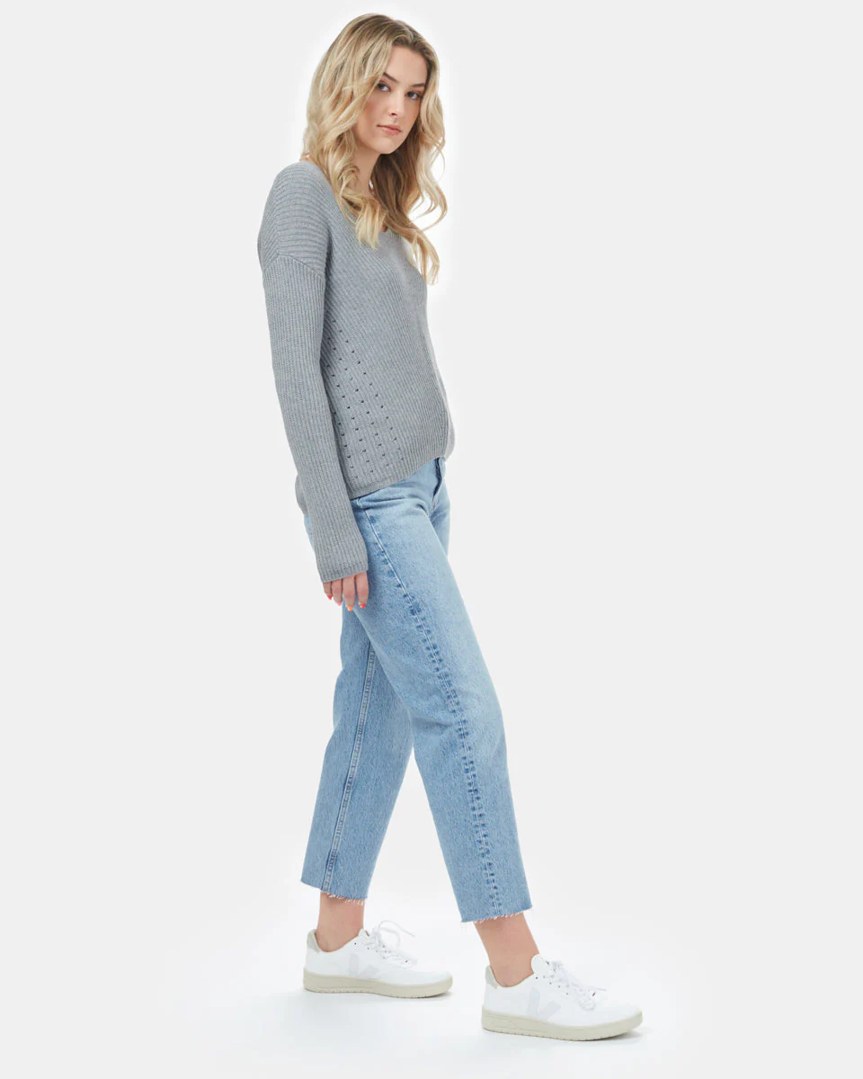 Highline Cotton Light V-Neck Sweater - Image 4