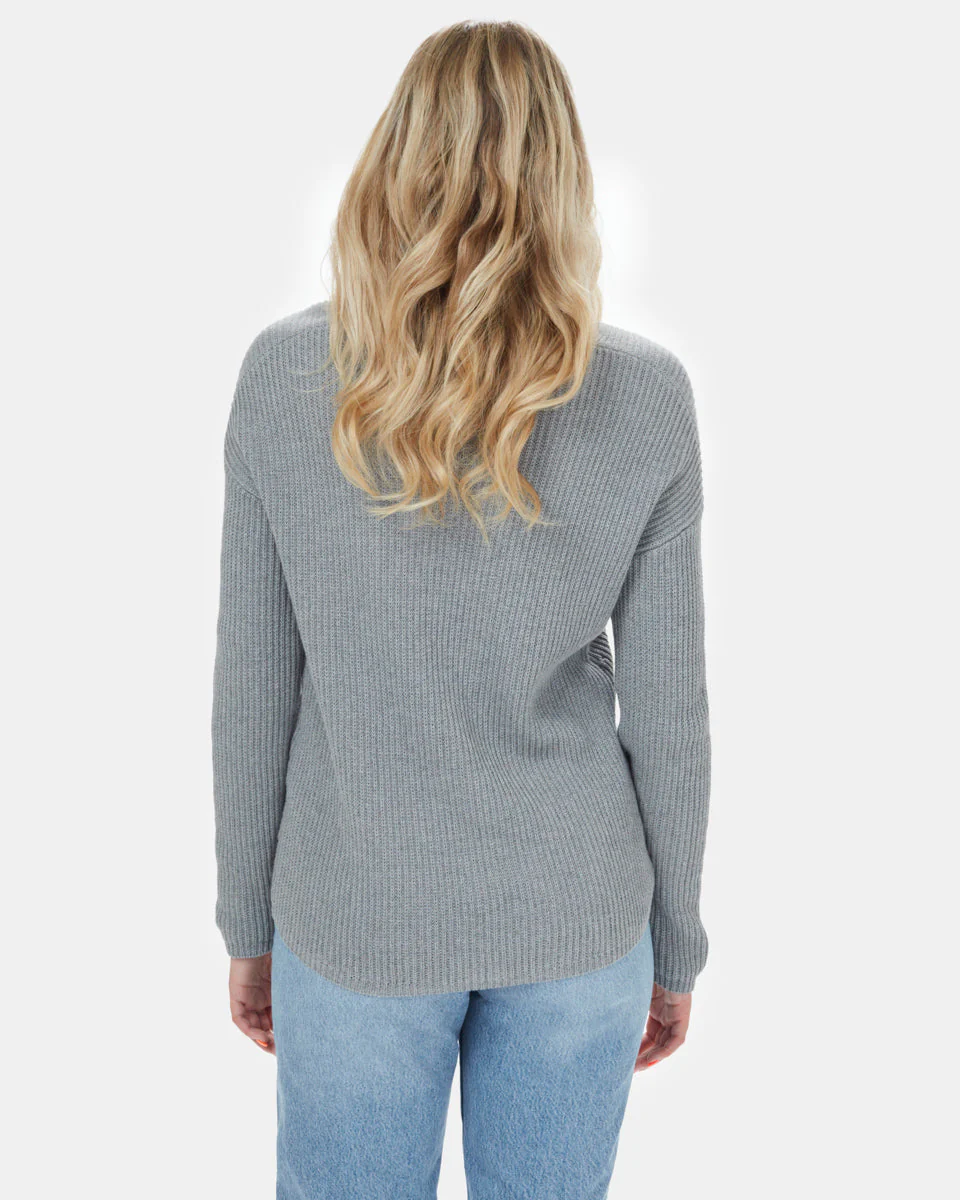 Highline Cotton Light V-Neck Sweater - Image 5
